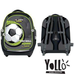 Ghiozdan anatomic FOOTBALL, 38x39x19,5cm - S-COOL