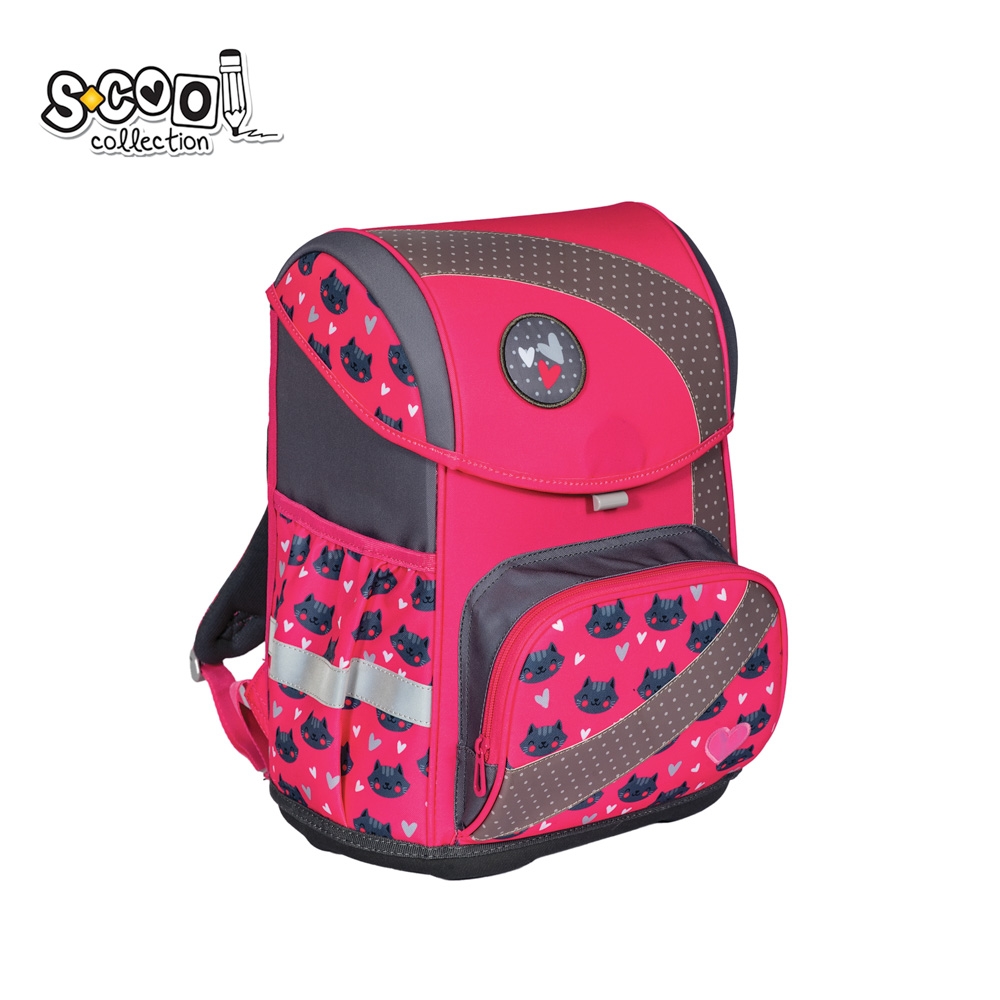 Ghiozdan anatomic I AM SO PURRFECT, 30x22x42 cm - S-COOL - imagine 2