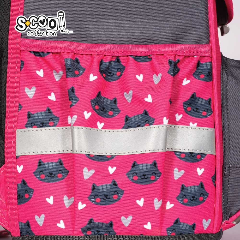 Ghiozdan anatomic I AM SO PURRFECT, 30x22x42 cm - S-COOL - imagine 8