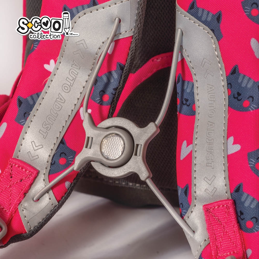 Ghiozdan anatomic I AM SO PURRFECT, 30x22x42 cm - S-COOL - imagine 9