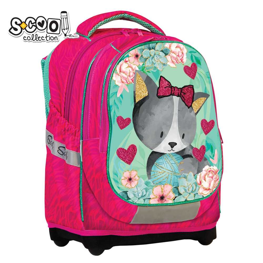 Ghiozdan anatomic KITTY, 42 cm - S-COOL - imagine 2