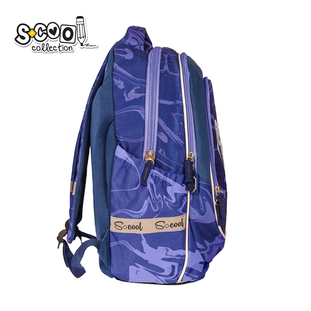 Ghiozdan anatomic LIGHT CARPE DIEM, 41x28x21 cm S-COOL - imagine 3