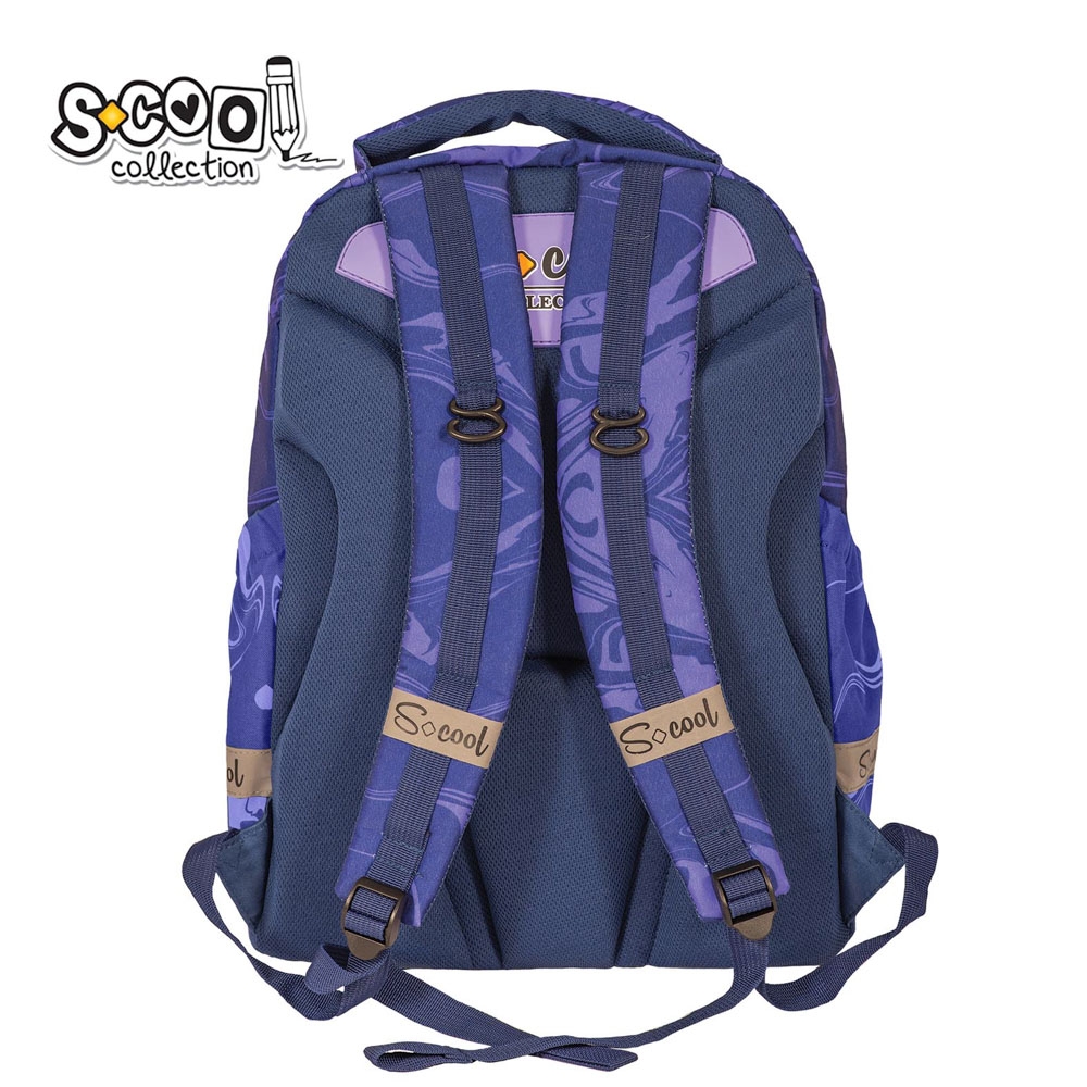 Ghiozdan anatomic LIGHT CARPE DIEM, 41x28x21 cm S-COOL - imagine 4