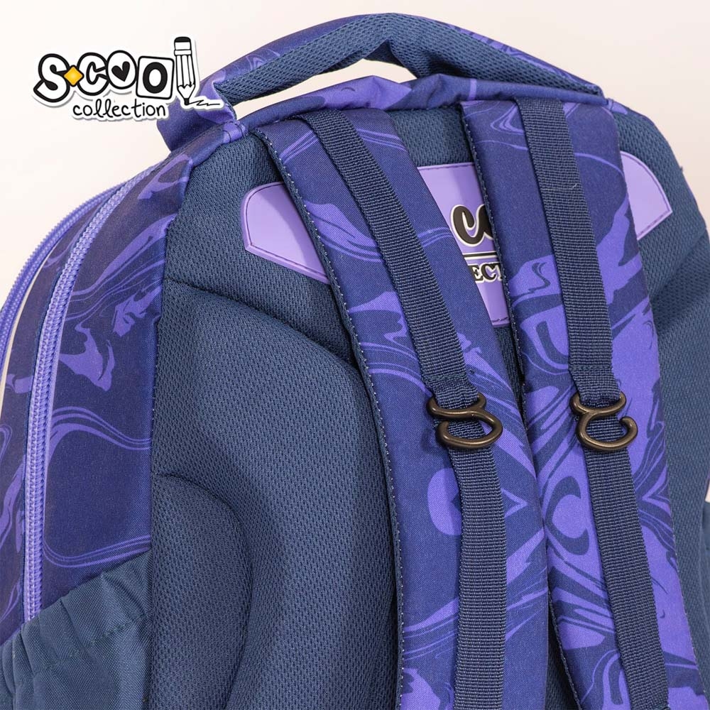 Ghiozdan anatomic LIGHT CARPE DIEM, 41x28x21 cm S-COOL - imagine 5