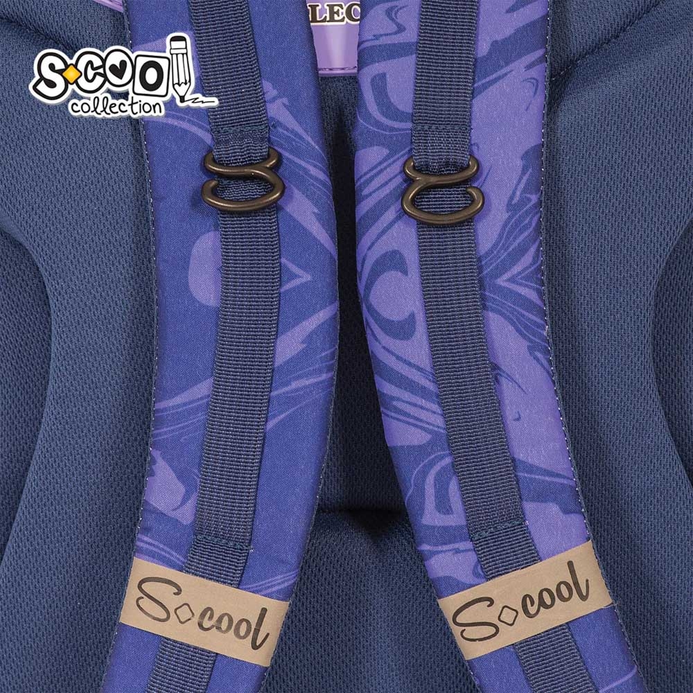 Ghiozdan anatomic LIGHT CARPE DIEM, 41x28x21 cm S-COOL - imagine 10