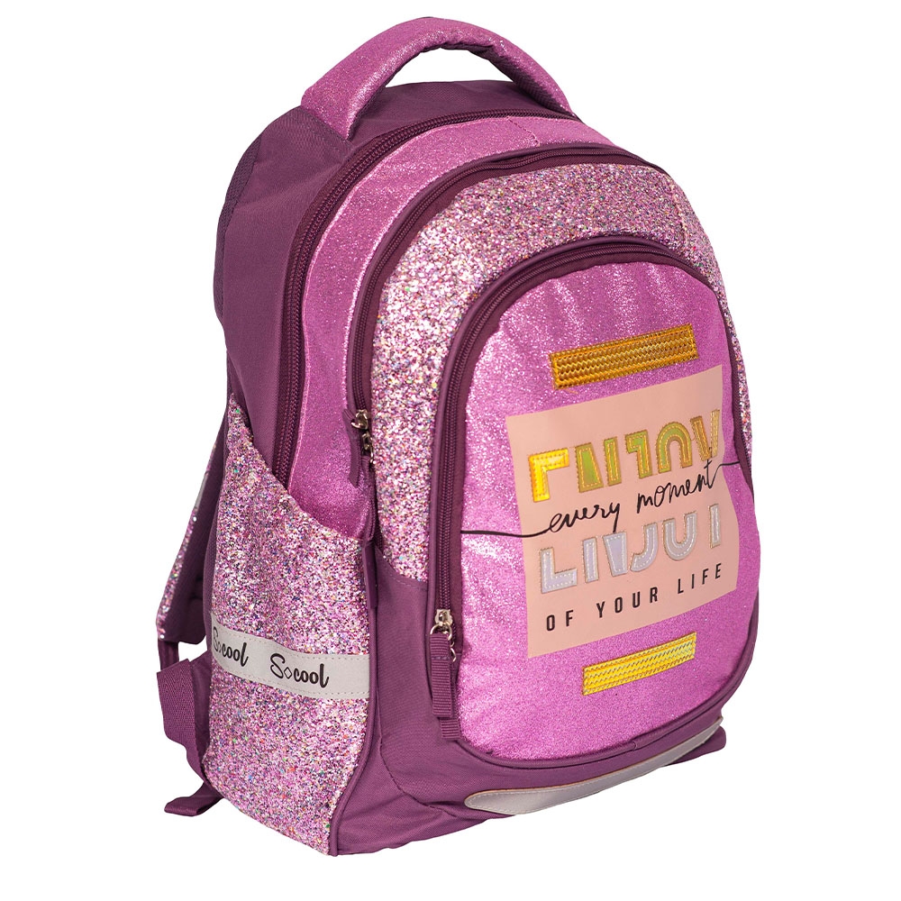 Ghiozdan anatomic-light compartiment laptop, ENJOY, 41x28x21 cm - S-COOL - imagine 2