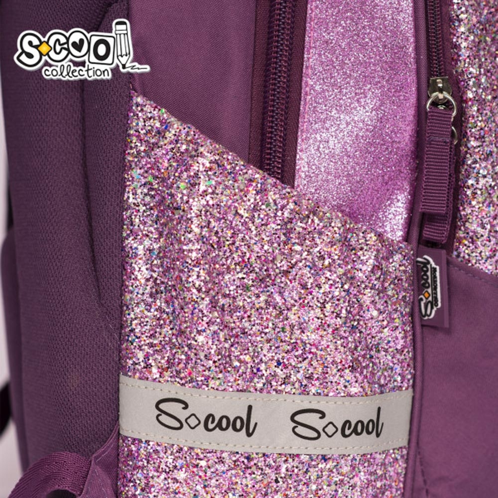 Ghiozdan anatomic-light compartiment laptop, ENJOY, 41x28x21 cm - S-COOL - imagine 6