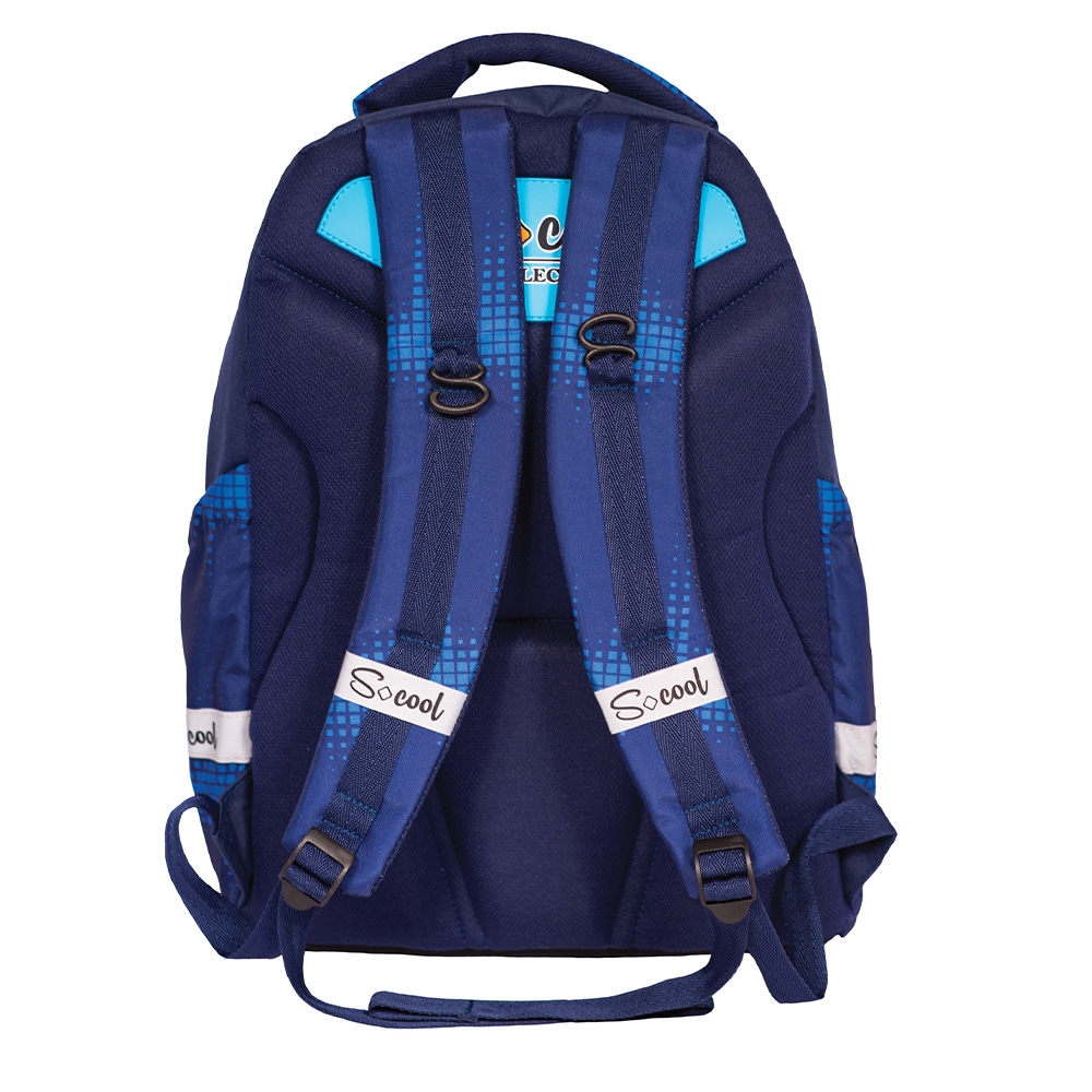 Ghiozdan anatomic-light compartiment laptop, REPEAT, 41x28x21 cm - S-COOL - imagine 3