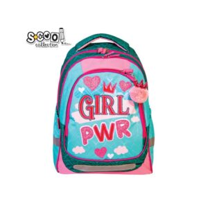 Ghiozdan anatomic LIGHT GIRL POWER, 41 cm - S-COOL