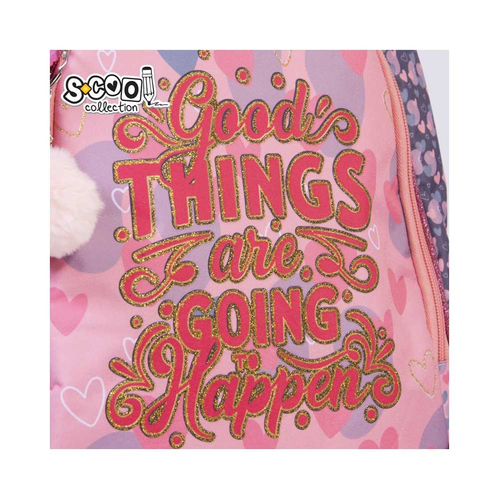 Ghiozdan anatomic LIGHT GOOD THINGS, 41 cm - S-COOL - imagine 4