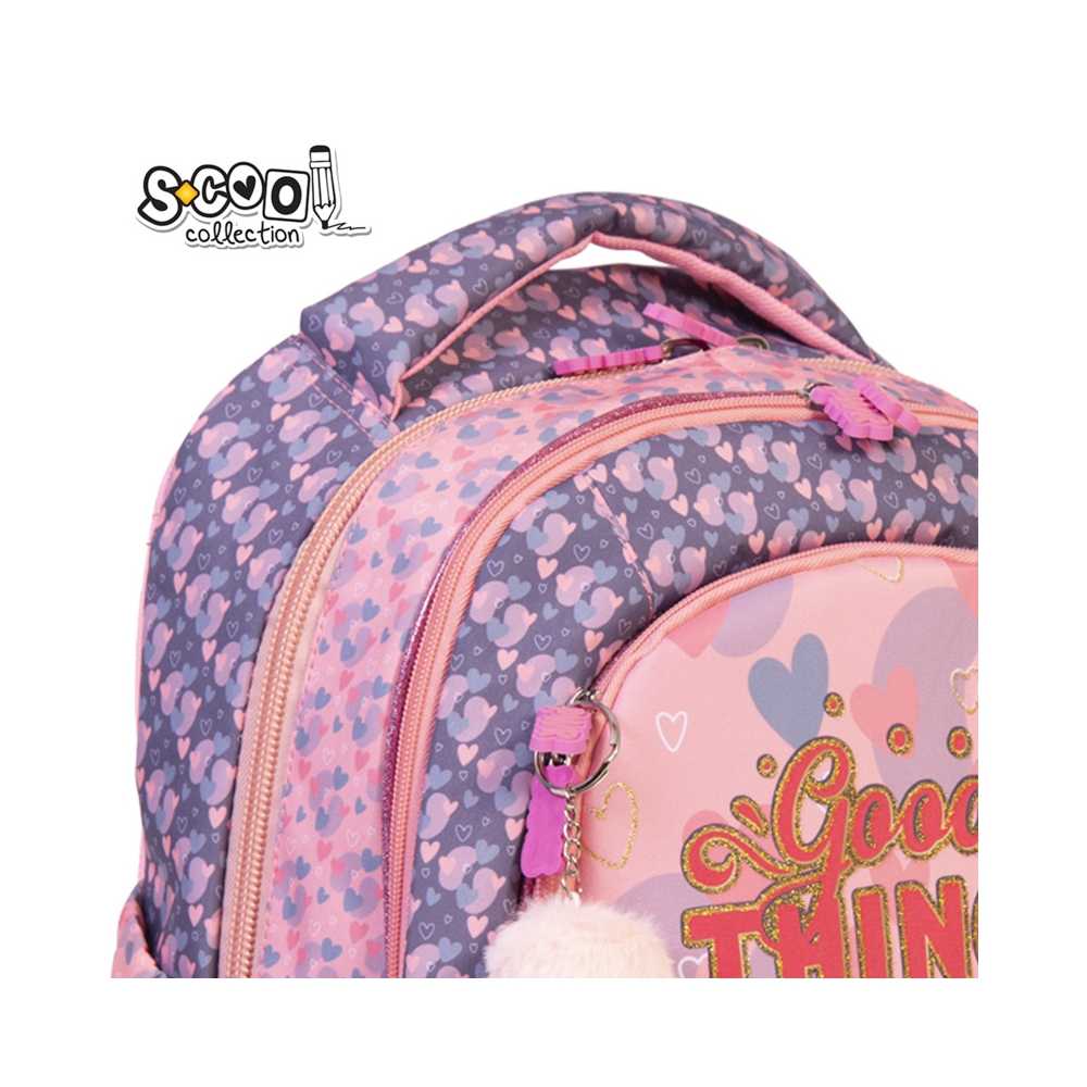 Ghiozdan anatomic LIGHT GOOD THINGS, 41 cm - S-COOL - imagine 5