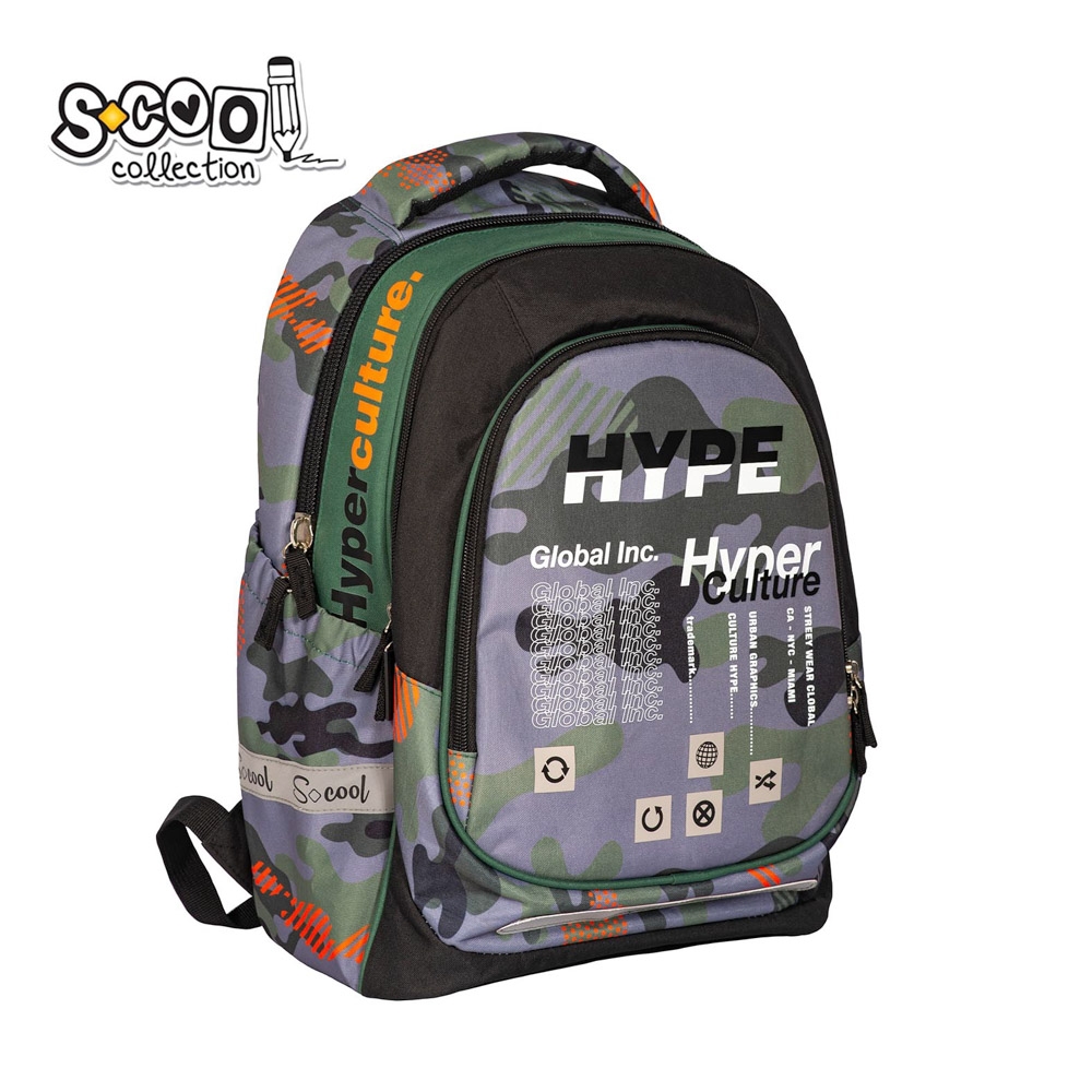 Ghiozdan anatomic LIGHT HYPE, 41x28x21 cm S-COOL - imagine 2