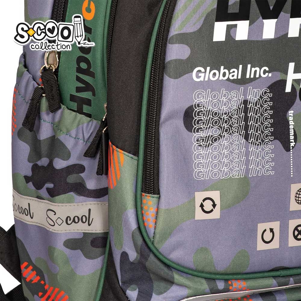 Ghiozdan anatomic LIGHT HYPE, 41x28x21 cm S-COOL - imagine 12