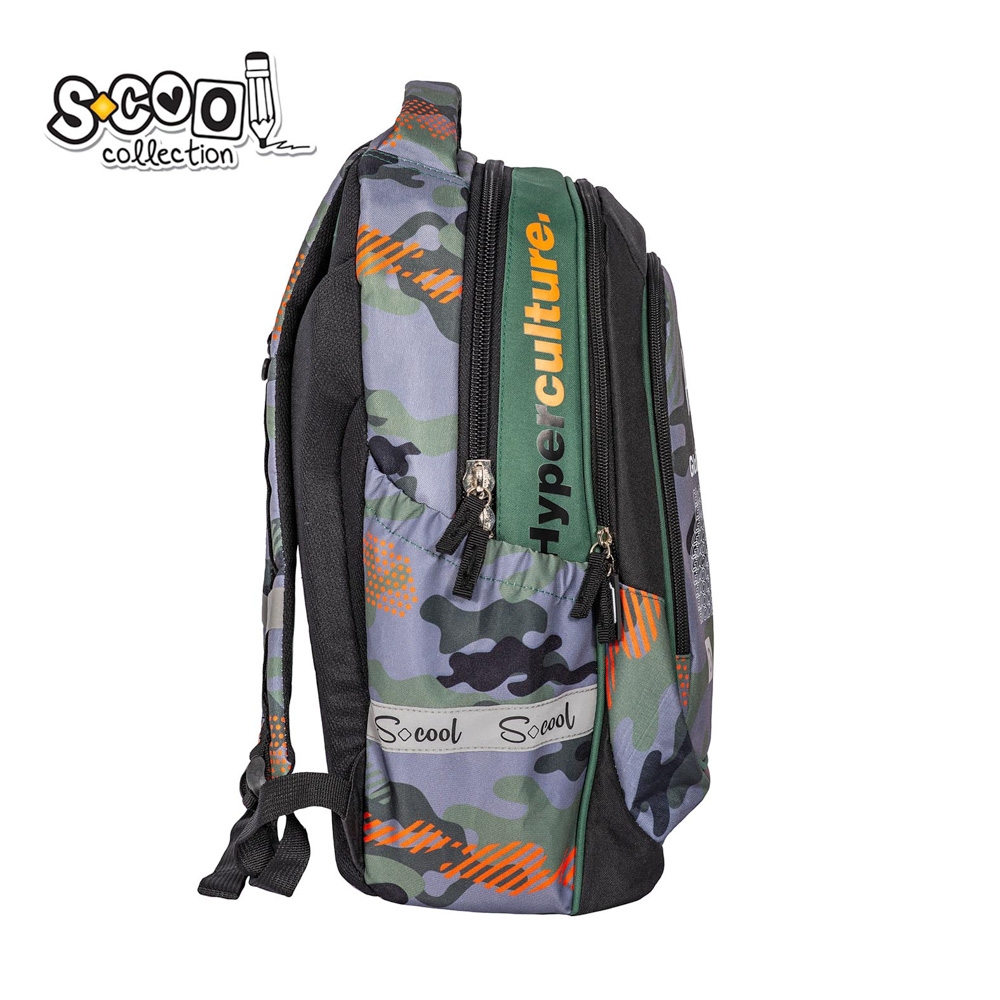 Ghiozdan anatomic LIGHT HYPE, 41x28x21 cm S-COOL - imagine 3