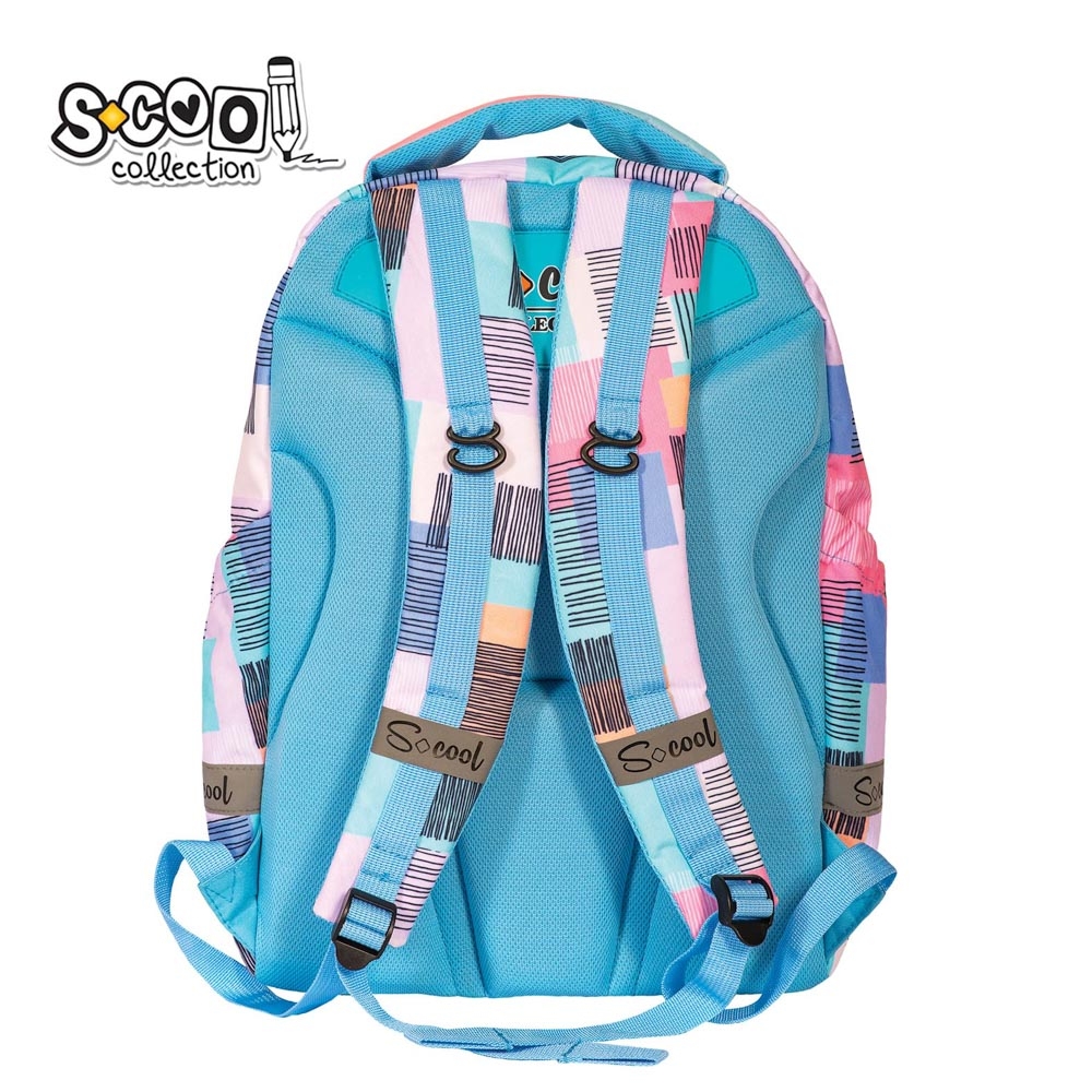 Ghiozdan anatomic LIGHT IT'S OK, 41x28x21 cm S-COOL - imagine 4