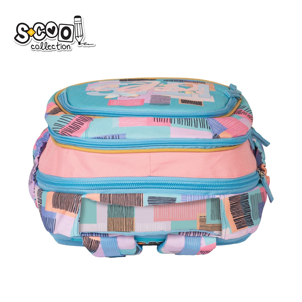 Ghiozdan anatomic LIGHT IT'S OK, 41x28x21 cm S-COOL - imagine 5