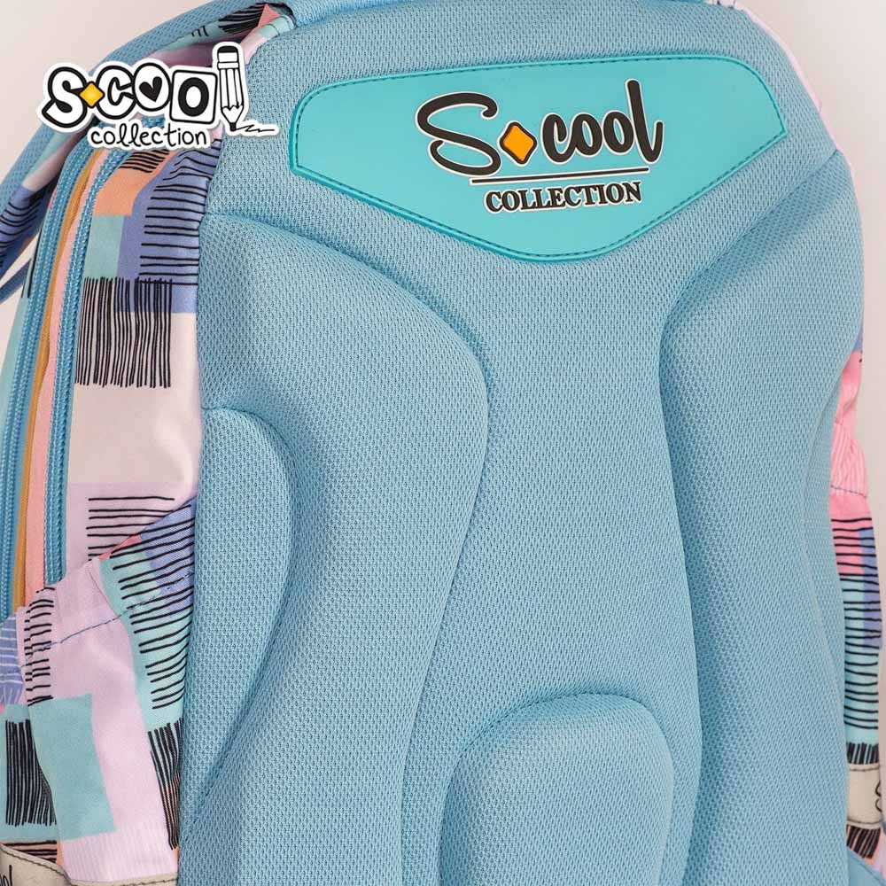 Ghiozdan anatomic LIGHT IT'S OK, 41x28x21 cm S-COOL - imagine 7