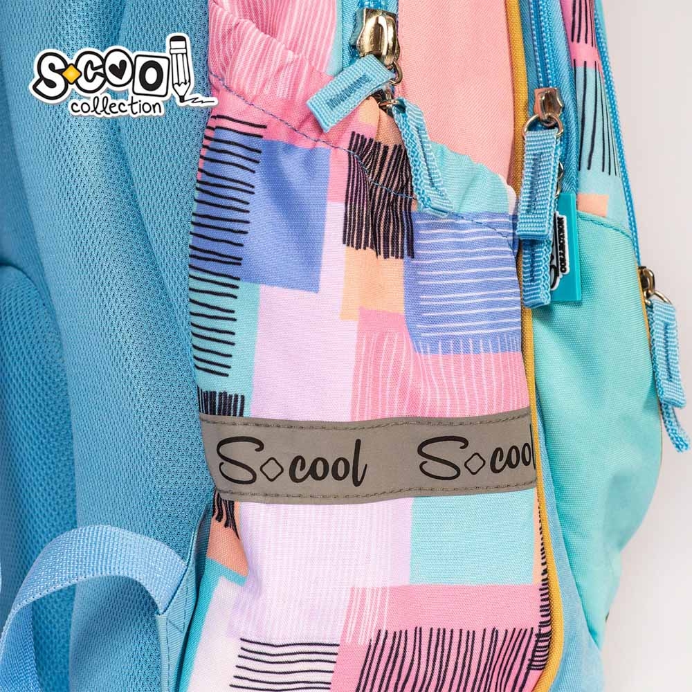 Ghiozdan anatomic LIGHT IT'S OK, 41x28x21 cm S-COOL - imagine 9