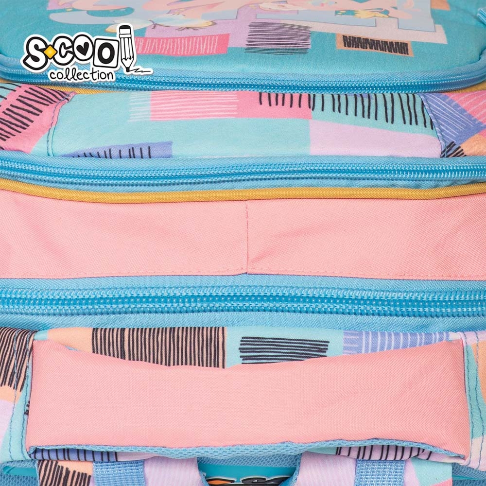 Ghiozdan anatomic LIGHT IT'S OK, 41x28x21 cm S-COOL - imagine 10