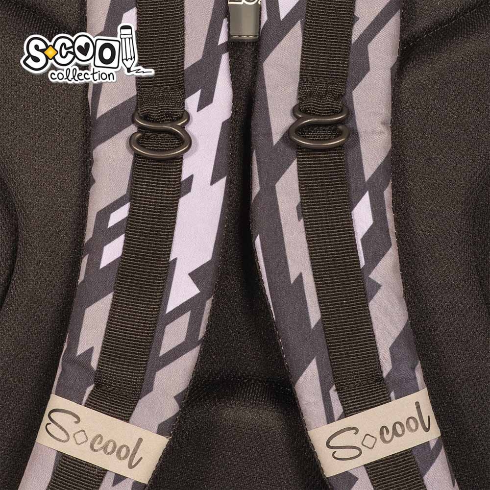 Ghiozdan anatomic LIGHT KEEP GOING ON, 41x28x21 cm S-COOL - imagine 8