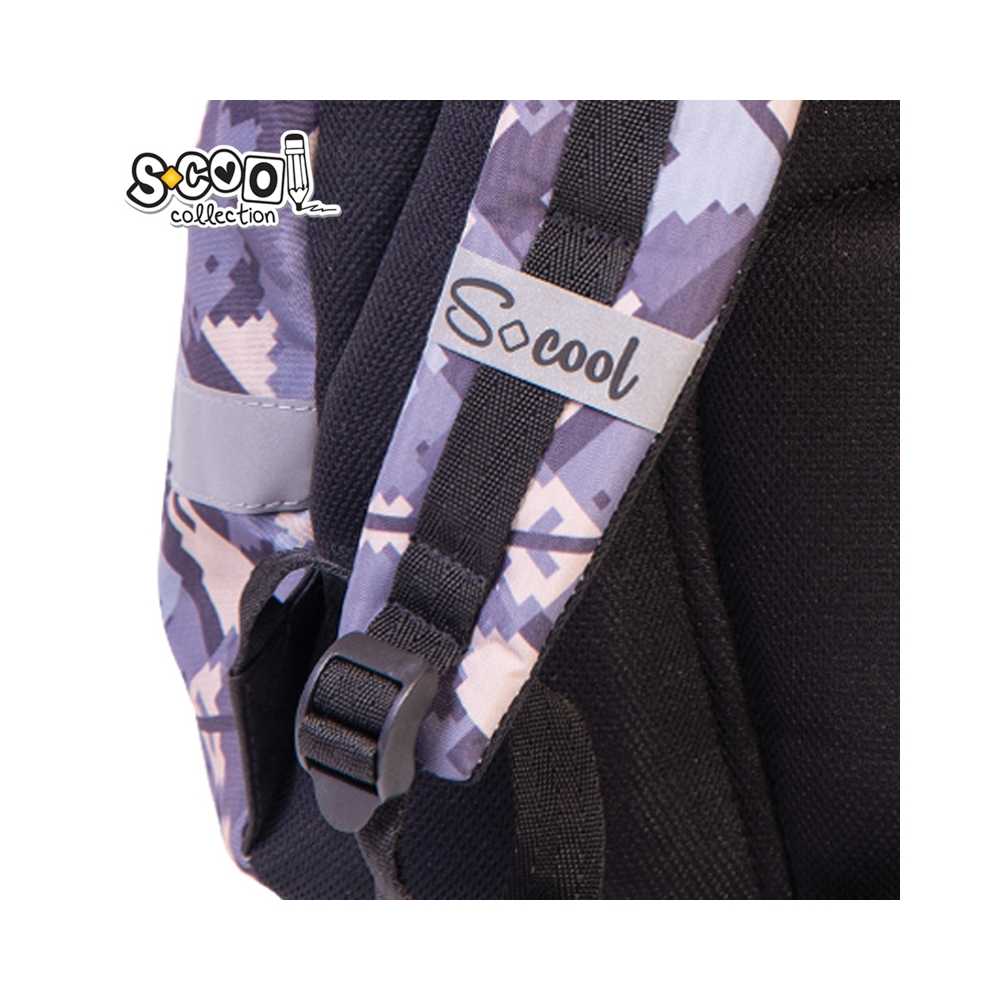 Ghiozdan anatomic LIGHT LEVEL UP, 41 cm - S-COOL - imagine 4