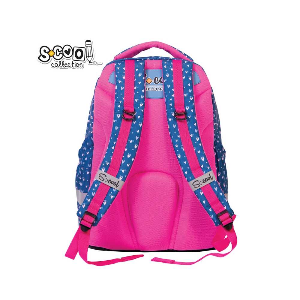 Ghiozdan anatomic LIGHT SMILE&SHINE, 41 cm - S-COOL - imagine 3