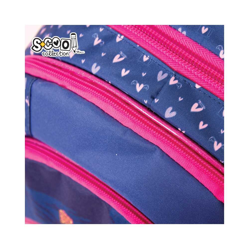 Ghiozdan anatomic LIGHT SMILE&SHINE, 41 cm - S-COOL - imagine 5