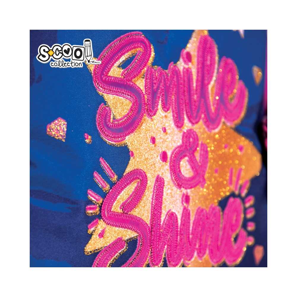 Ghiozdan anatomic LIGHT SMILE&SHINE, 41 cm - S-COOL - imagine 6