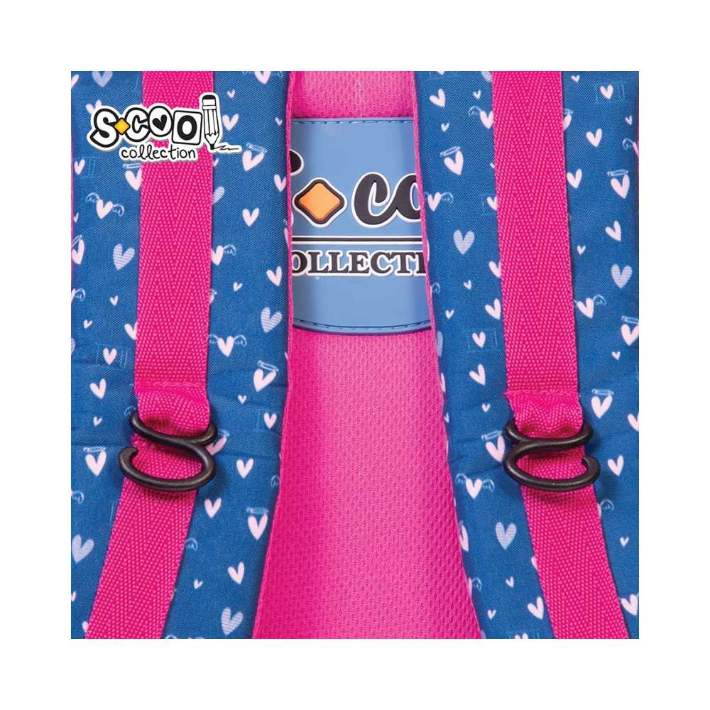 Ghiozdan anatomic LIGHT SMILE&SHINE, 41 cm - S-COOL - imagine 7