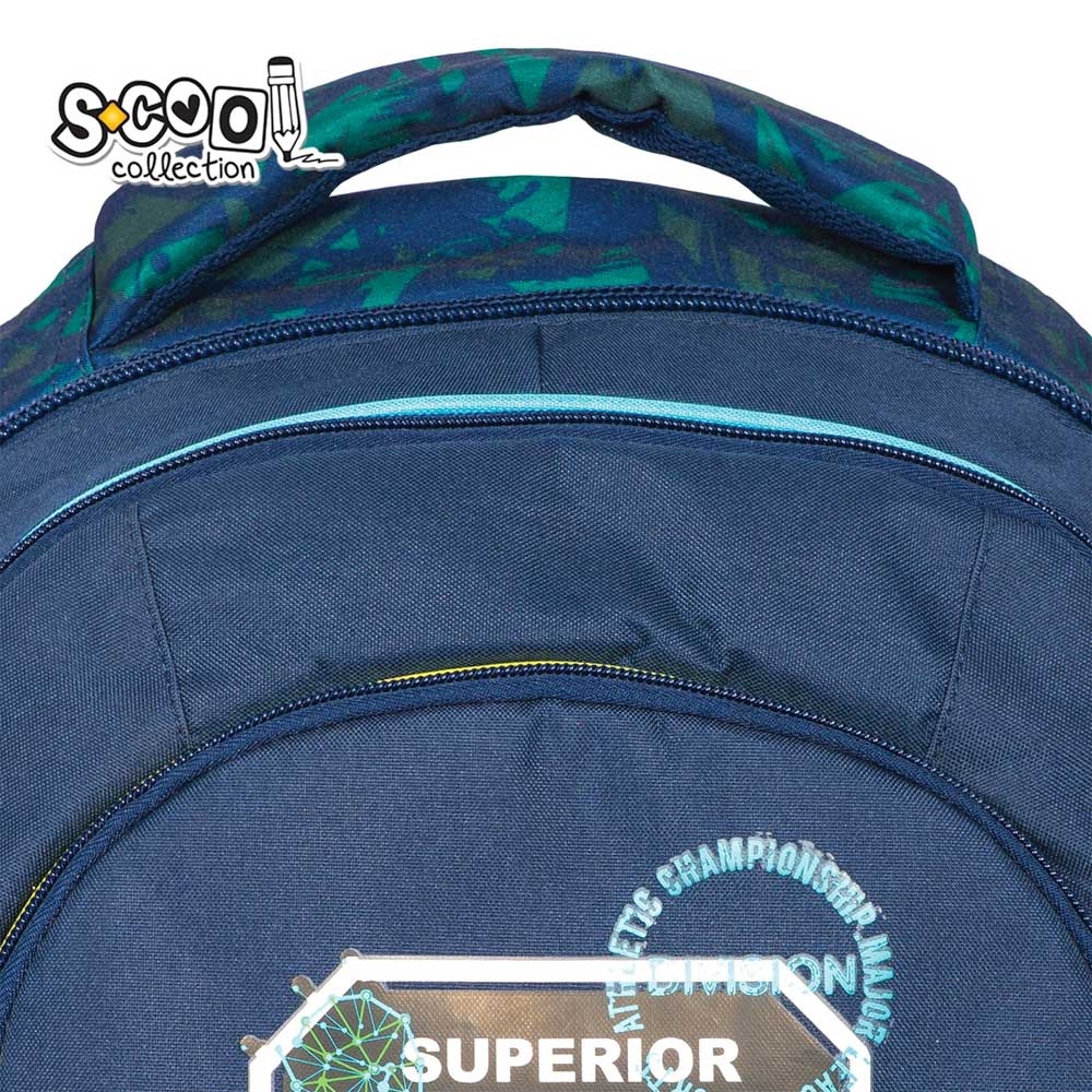 Ghiozdan anatomic LIGHT SUPERIOR, 41x28x21 cm S-COOL - imagine 11