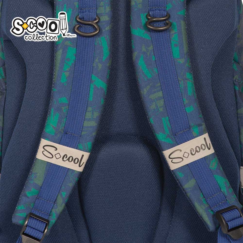 Ghiozdan anatomic LIGHT SUPERIOR, 41x28x21 cm S-COOL - imagine 14