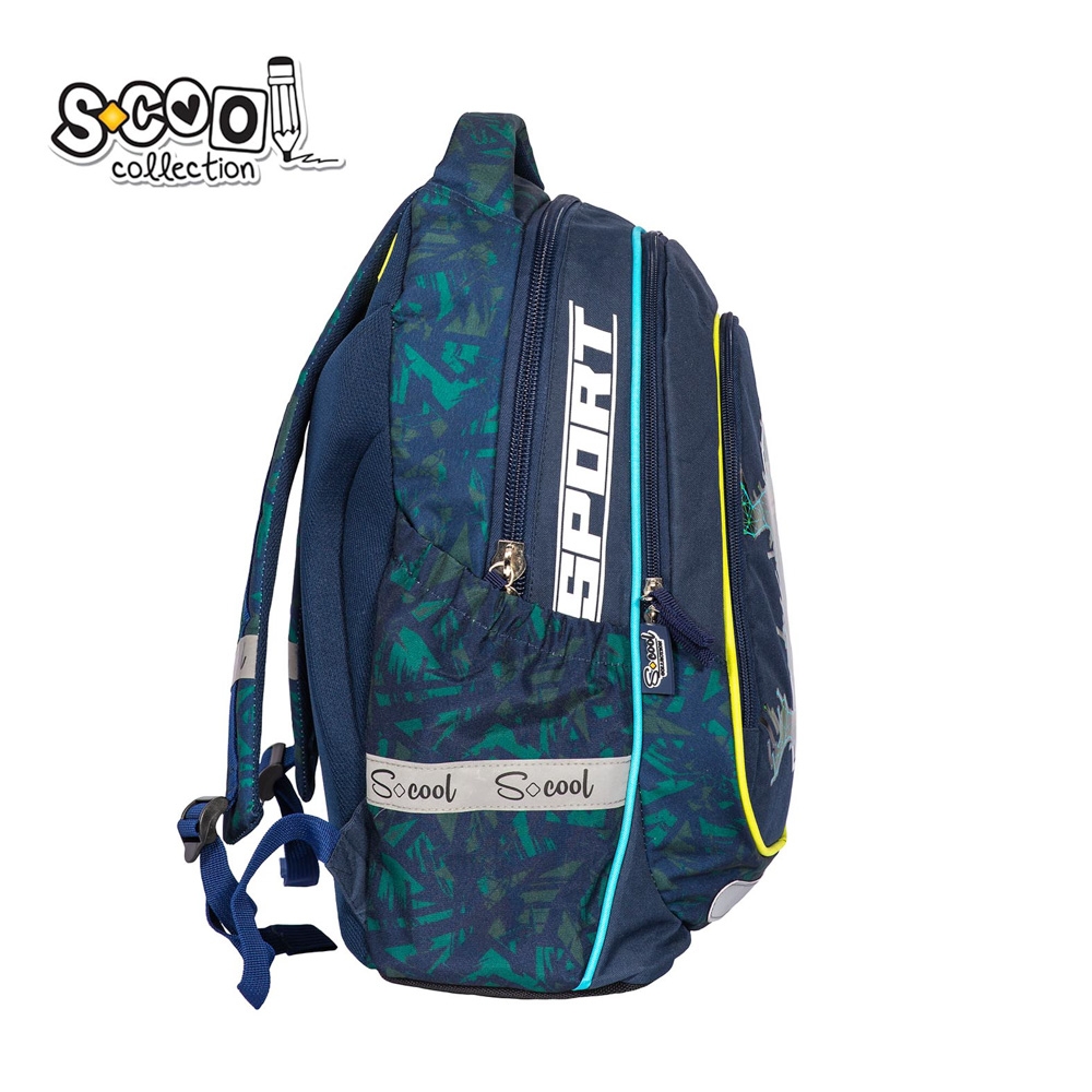 Ghiozdan anatomic LIGHT SUPERIOR, 41x28x21 cm S-COOL - imagine 3