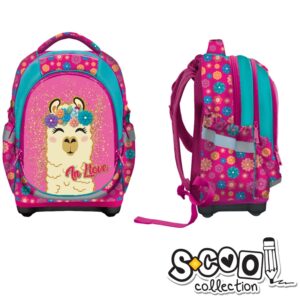 Ghiozdan anatomic LLAMA, 42x34x22cm - S-COOL