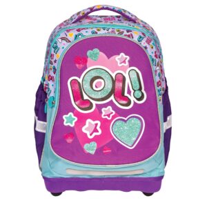 Ghiozdan anatomic LOL, 38x39x19,5 cm - YOLLO