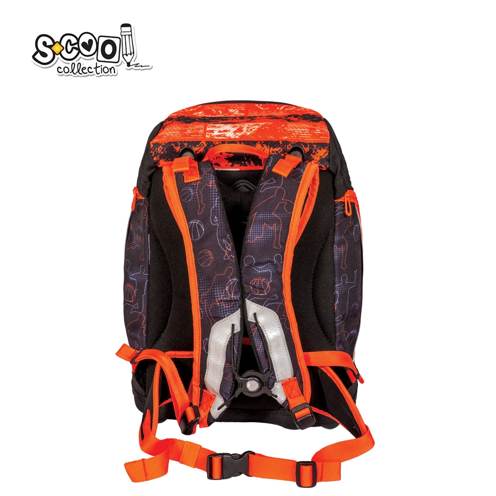 Ghiozdan anatomic NEVER GIVE UP, 41x28x21 cm - S-COOL - imagine 3