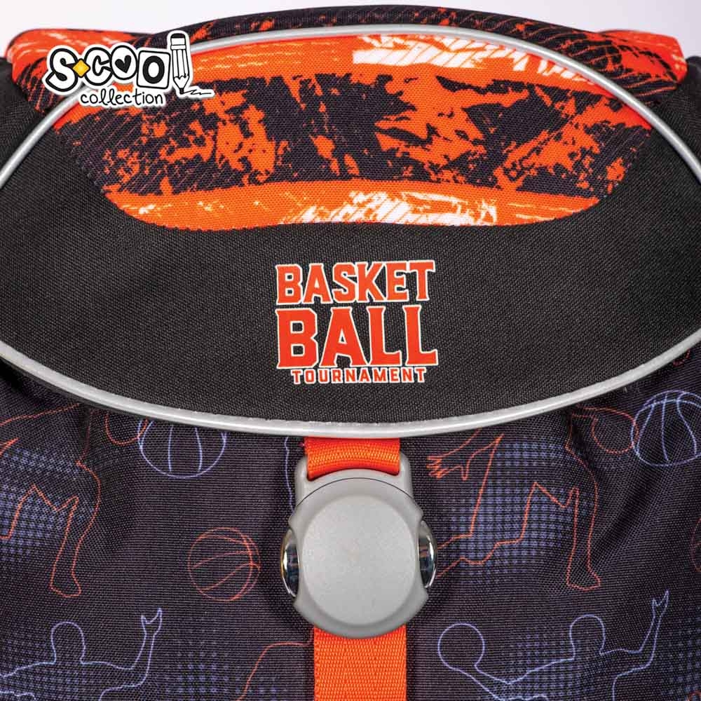 Ghiozdan anatomic NEVER GIVE UP, 41x28x21 cm - S-COOL - imagine 4