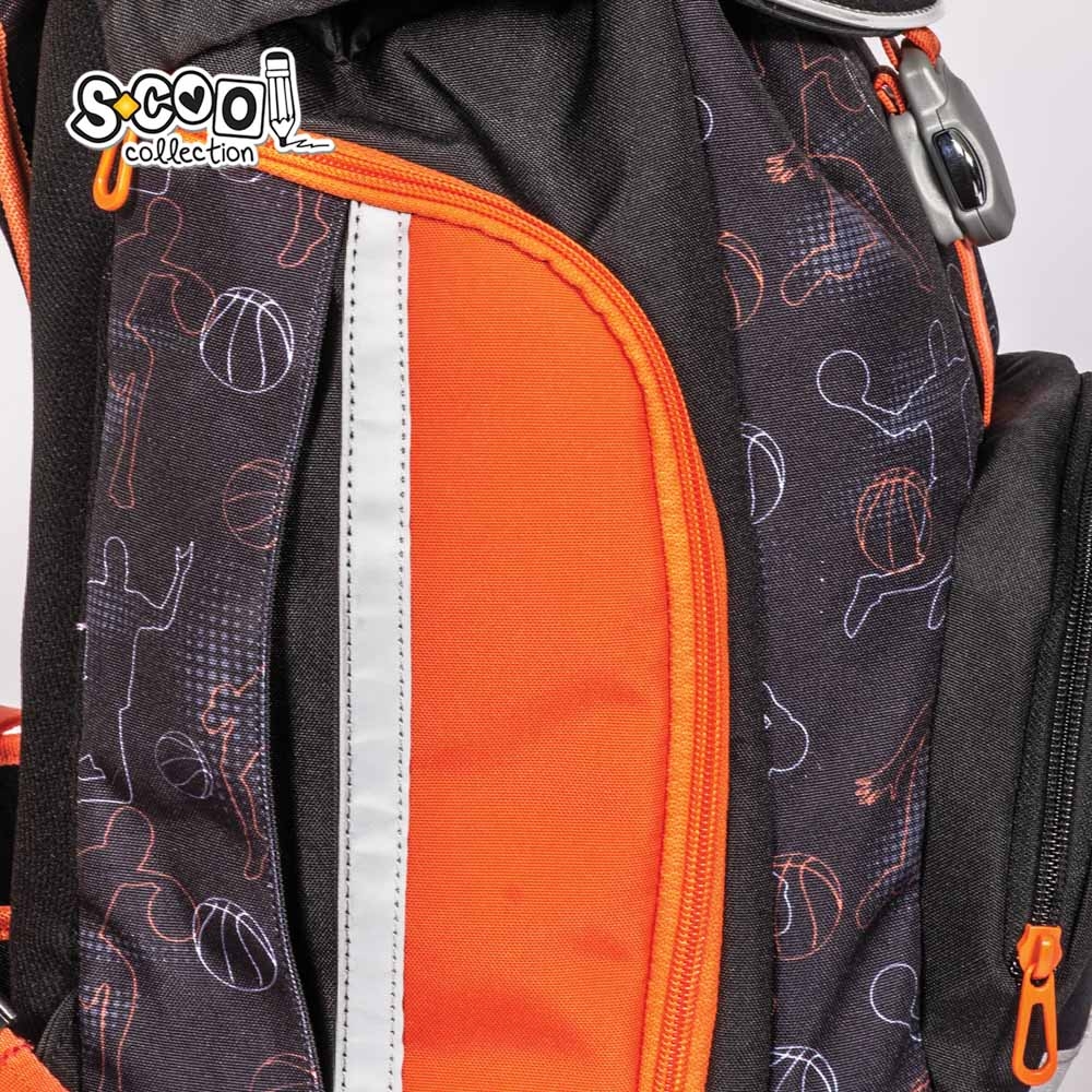 Ghiozdan anatomic NEVER GIVE UP, 41x28x21 cm - S-COOL - imagine 7