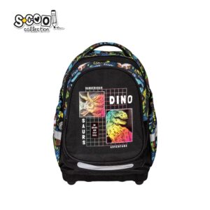 Ghiozdan anatomic RAWR, 38x39x19.5 cm - S-COOL