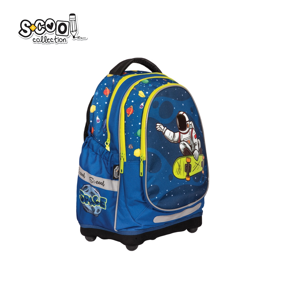 Ghiozdan anatomic SPACE, 38x39x19.5 cm - S-COOL - imagine 2