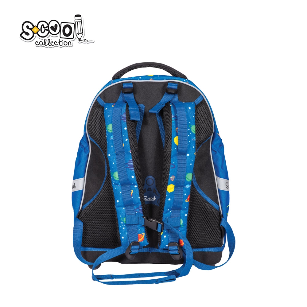Ghiozdan anatomic SPACE, 38x39x19.5 cm - S-COOL - imagine 3