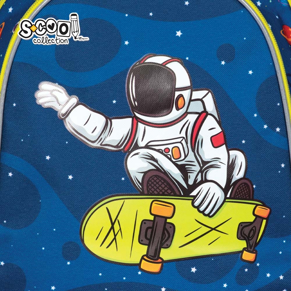 Ghiozdan anatomic SPACE, 38x39x19.5 cm - S-COOL - imagine 5