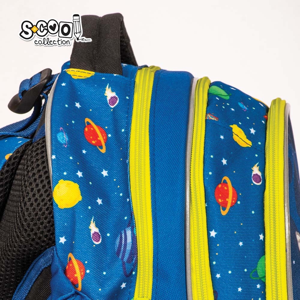 Ghiozdan anatomic SPACE, 38x39x19.5 cm - S-COOL - imagine 7