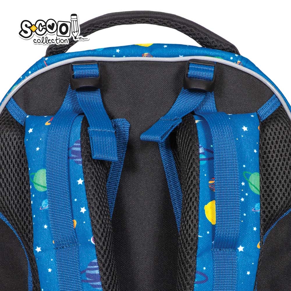 Ghiozdan anatomic SPACE, 38x39x19.5 cm - S-COOL - imagine 10