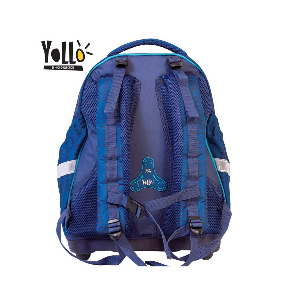 Ghiozdan anatomic SPORT, 38 cm - YOLLO - imagine 3