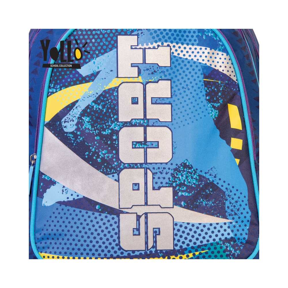 Ghiozdan anatomic SPORT, 38 cm - YOLLO - imagine 4