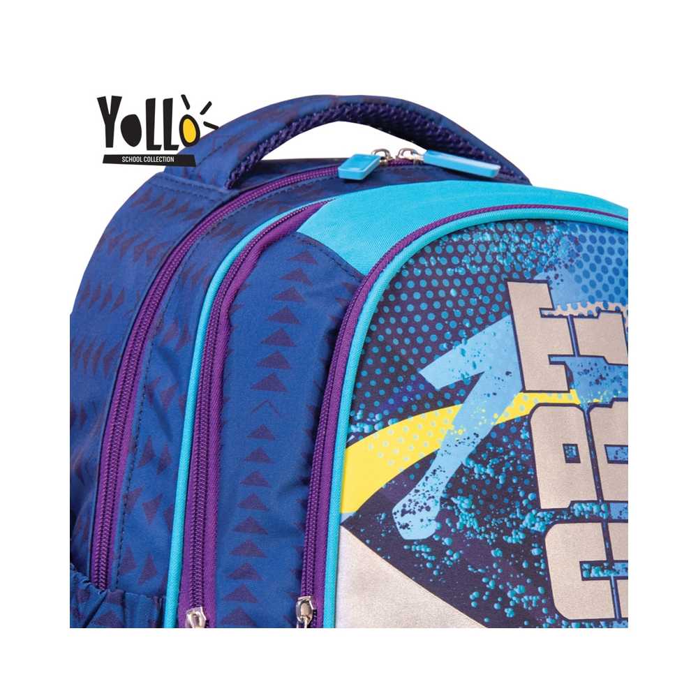 Ghiozdan anatomic SPORT, 38 cm - YOLLO - imagine 6