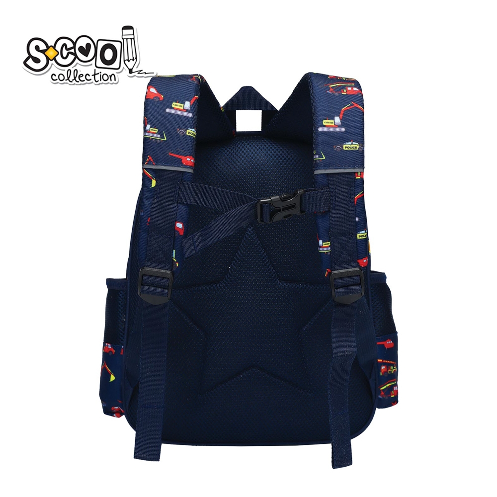 Ghiozdan BEEP BEEP, 33x27x15 cm - S-COOL - imagine 2