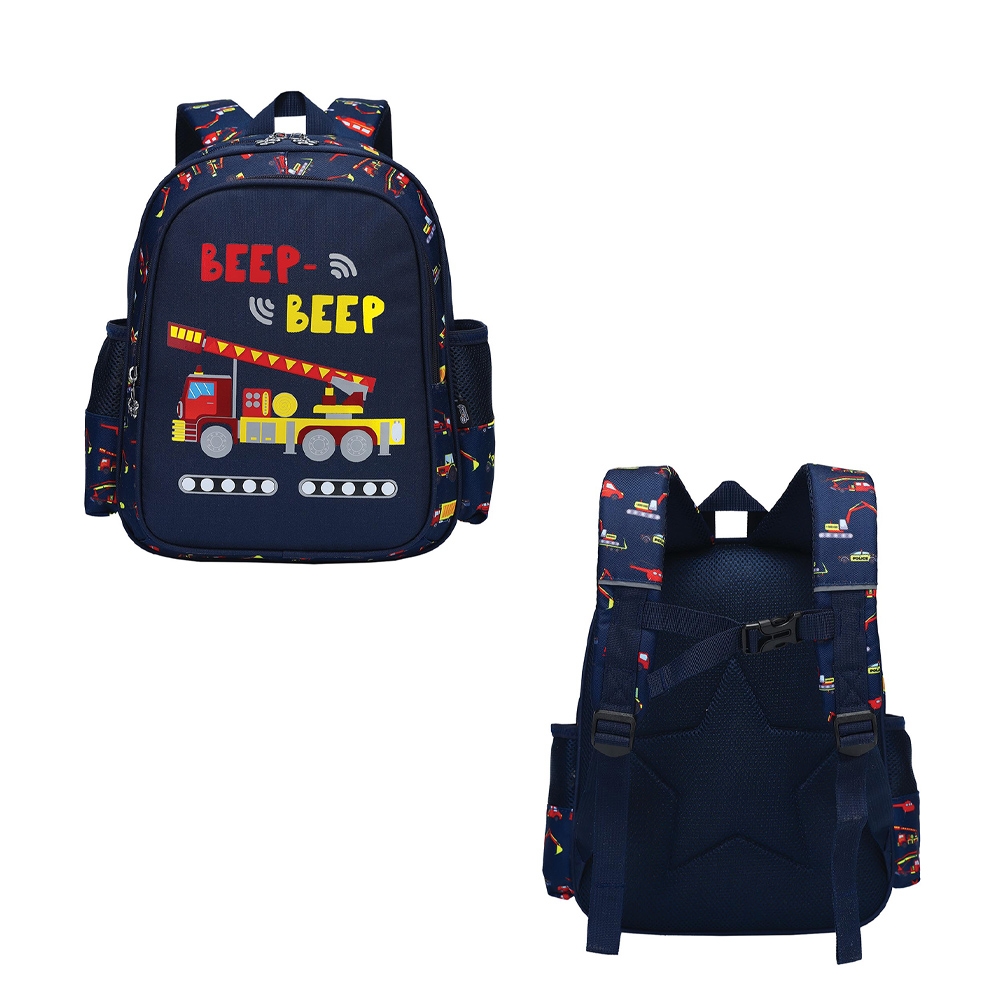 Ghiozdan BEEP BEEP, 33x27x15 cm - S-COOL - imagine 3