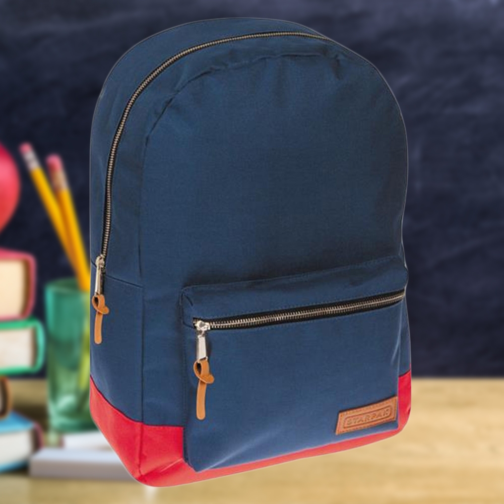 Ghiozdan BV3 Blue&Red, 45x30x14cm - STARPAK - imagine 5