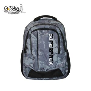 Ghiozdan compartiment laptop, SUPERPACK, 47x33x23 cm - S-COOL